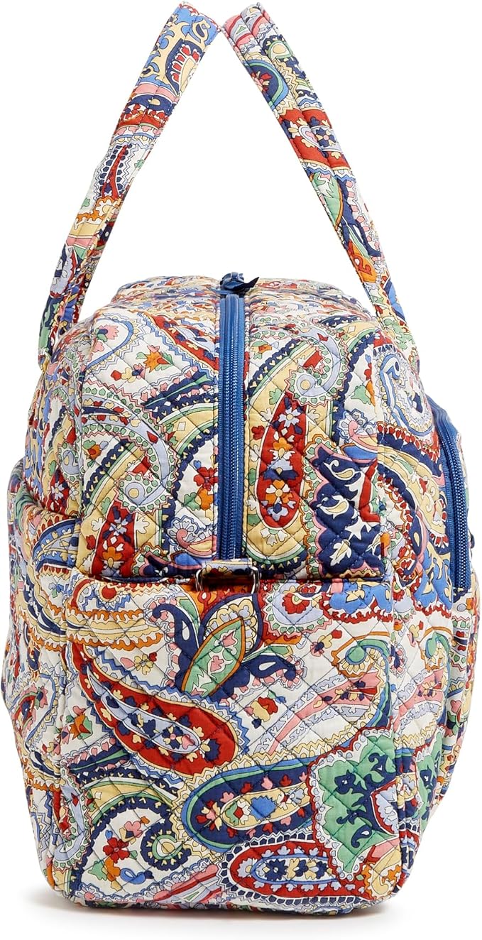 Vera Bradley womens Cotton Weekender Travel Bag
