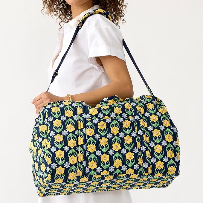 Vera Bradley Women's Cotton Large Miramar Weekender