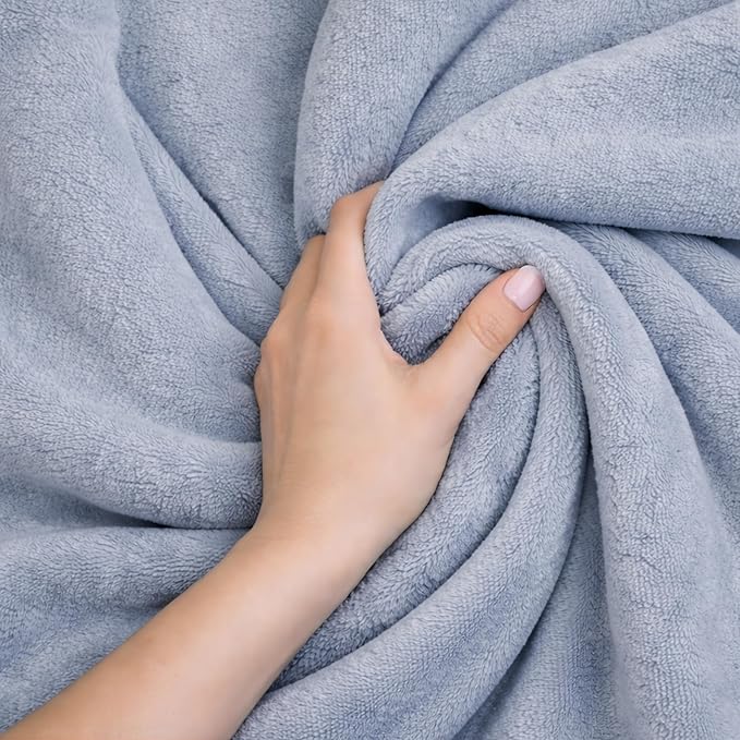 Travel Blanket Airplane – Ultra Soft Flannel 40”x60”, Cozy Compact Blanket with Organizer Bag, Lightweight Comfort for Flights & Home