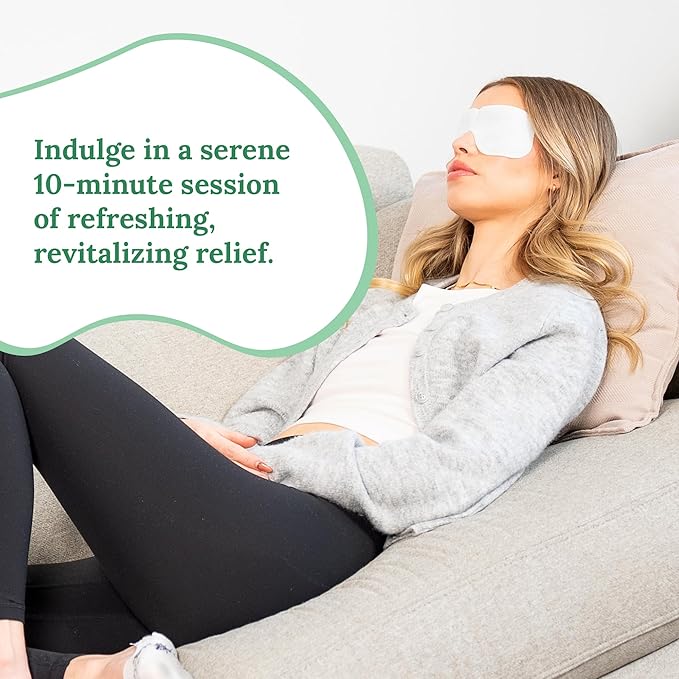 CorneaCare Rescue: Hydrogel Self Cooling Compress | Cold Eye Masks for Puffy Eyes | Self Cooling Eye Compress for Fast Relief | Travel Ready | 6 Count
