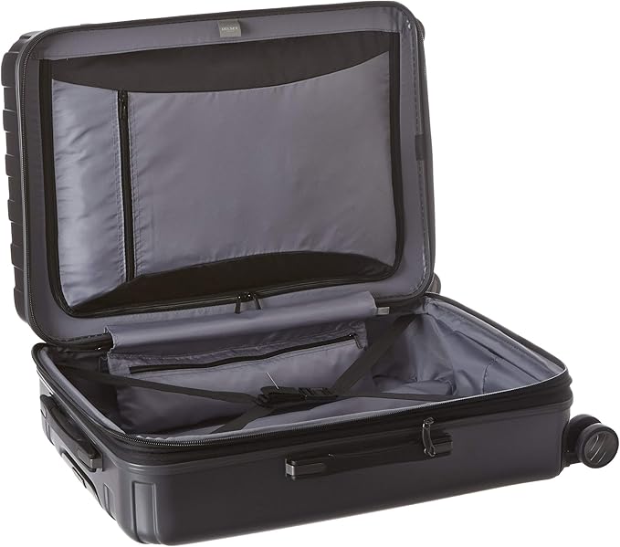 DELSEY PARIS Titanium Hardside Expandable Luggage with Spinner Wheels Checked Luggage, Graphite, Checked-Medium 25 Inch