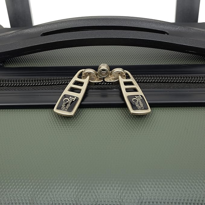 Travelers Club Cosmo Luggage, Fern Green-20, 20-Inch