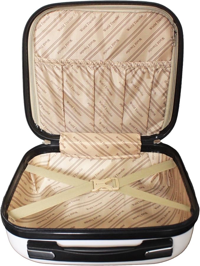 World Traveler Butterfly Luggage, 4-Piece Set