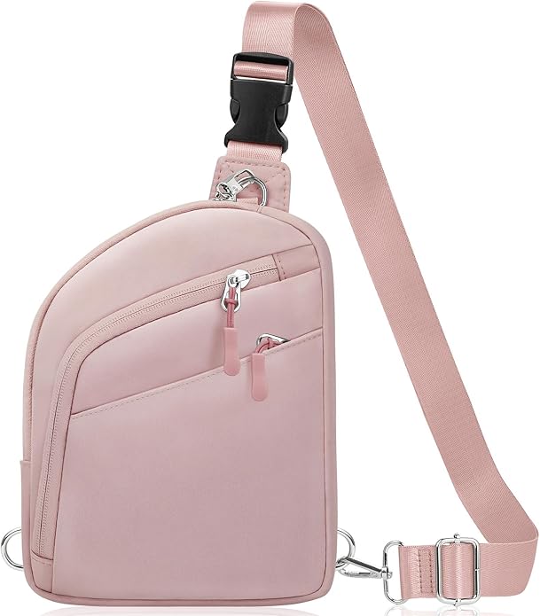 TOPEAST Anti Theft Crossbody Bags for Women Men, Small Sling Crossbody Bag Travel Purse Shoulder Wallet with RFID Blocking