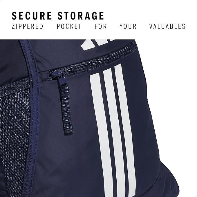 adidas Alliance Sackpack – Drawstring Backpack for Sports, Small Gym Bag