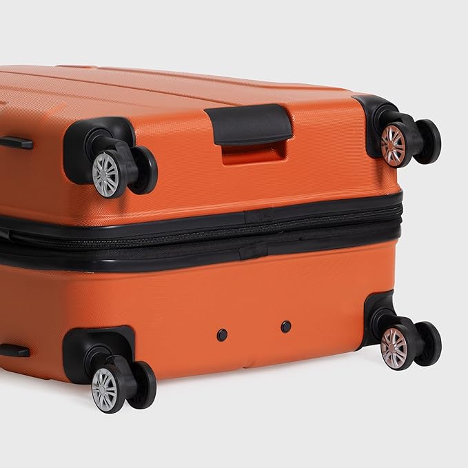 Ben Sherman Derby Spinner Travel Upright Luggage, Mandarin, 2-Piece Set (20" & 28")