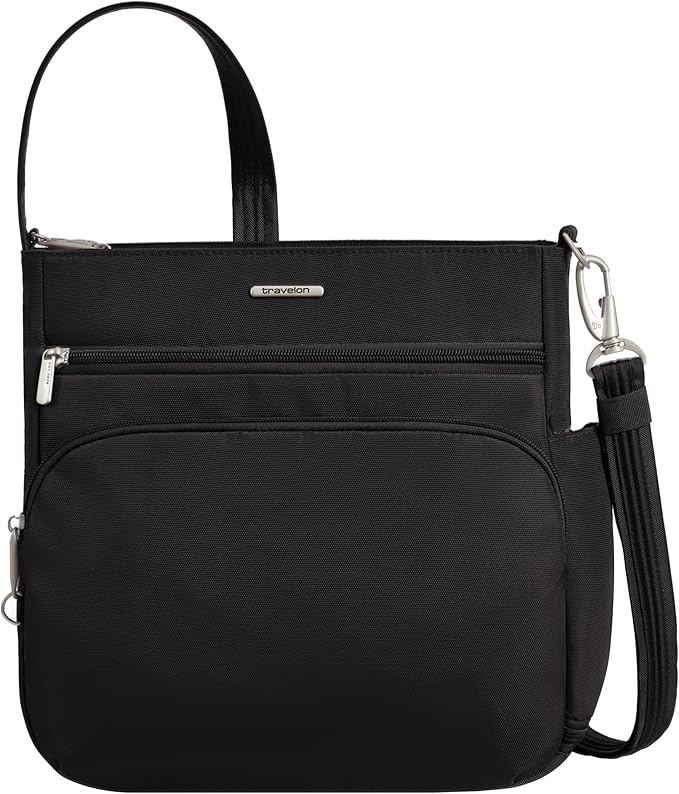 Travelon Anti-Theft Classic North/South Crossbody Bag