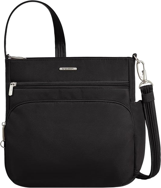 Travelon Anti-Theft Classic North/South Crossbody Bag