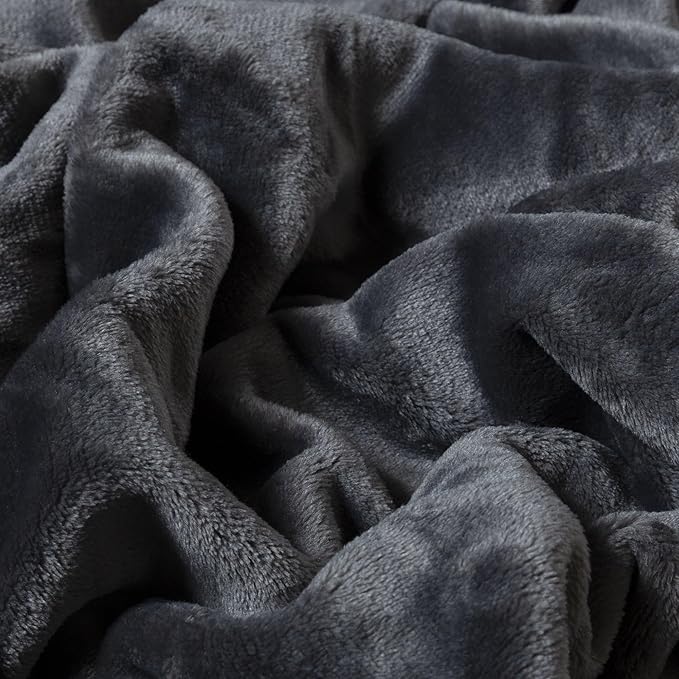 CARSTENS, INC. Travel Blanket, Premium Compact 2-in-1 Airplane Blanket/Pillow, Perfect Grey