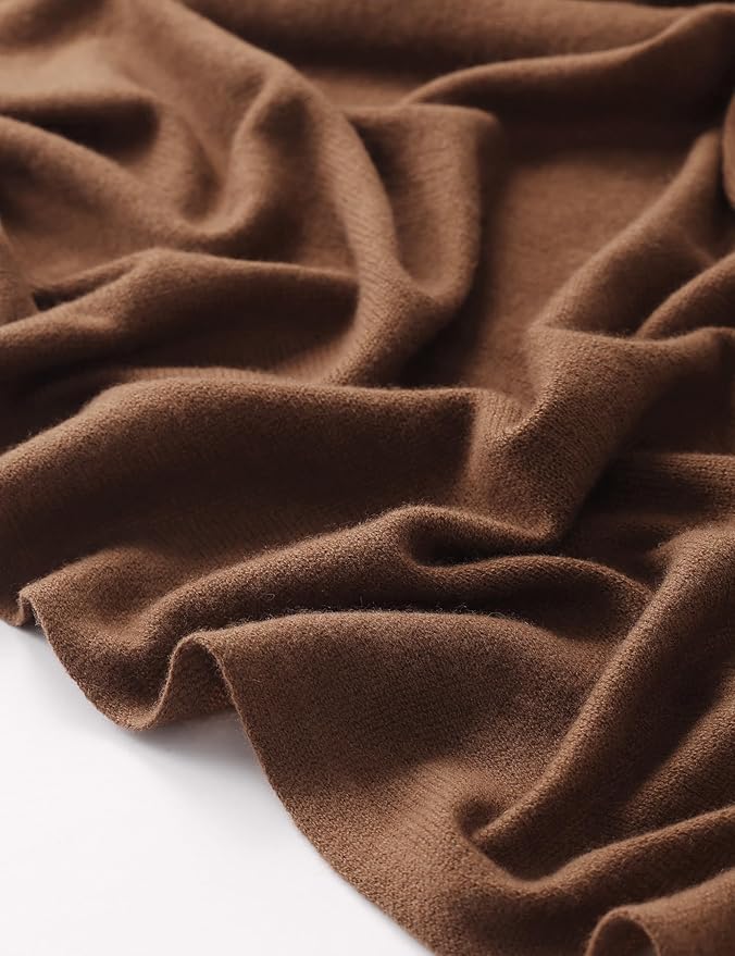 Soft Cashmere Blend Wrap Chic Scarf Stole for Women Wayfarer Travel Extra Large 87"x28"