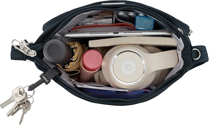 Travelon Anti-Theft Classic North/South Crossbody Bag