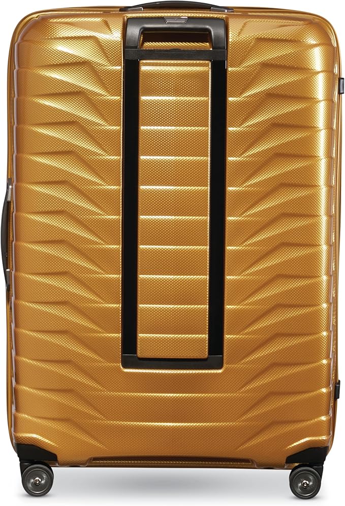 Samsonite Proxis X-Large Hardside Luggage with Dual Spinner Wheels - Innovative Roxkin™ Lightweight Shell With Ultimate Durability- Includes TSA Lock, Ergonomic Telescoping Handle - Honey Gold