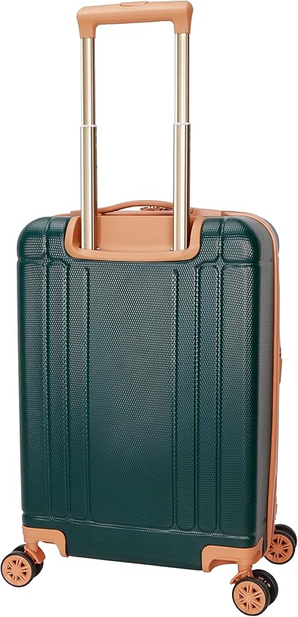 Dockers Hooper Hardside Expandable 8-Wheel Spinner Travel Carry On Luggage, 20-Inch, Ponderosa Pine