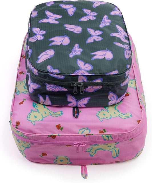 BAGGU Large Packing Cube Set - Spring Animals