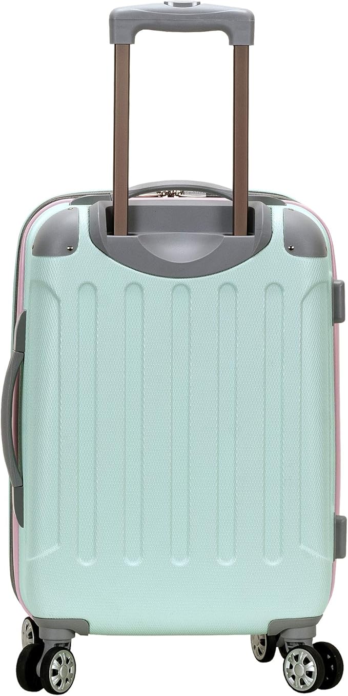 Rockland London Hardside Spinner Wheel Luggage, Mint, 3-Piece Set (20/24/28)