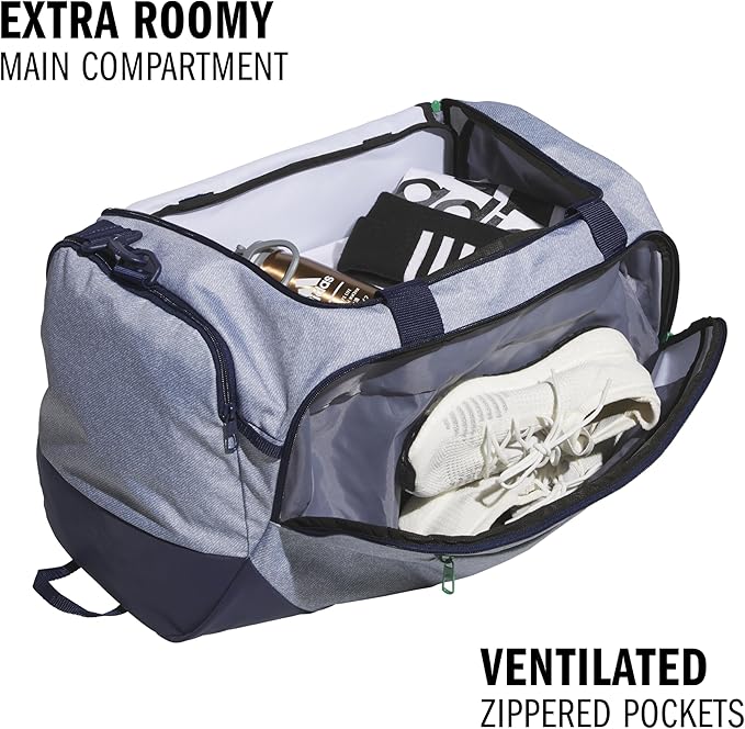 adidas Defender 5 Duffel Bag – Premium Duffle for Sports, Gym & Travel