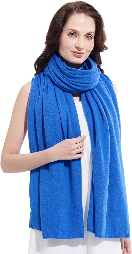 Soft Cashmere Blend Wrap Chic Scarf Stole for Women Wayfarer Travel Extra Large 87"x28"