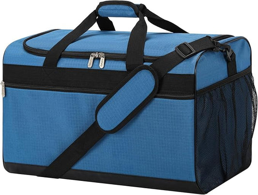 Gym Bag 20 inch Sport Duffle Bag for Men - 40L Weekender Duffel Bag for Travel - Royal Blue