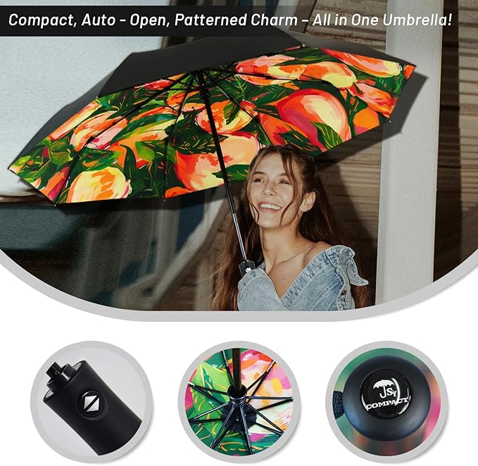 SY COMPACT Travel Umbrella Windproof Automatic Umbrellas Small Compact UV Sun Protection Factory Outlet Umbrella