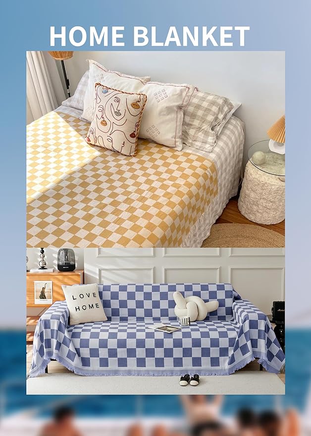 Antfuny Giant Beach Towel Blanket Autumn Outing Stuff for Women & Men Road Trip Camping Gear Ship Cruise Gear Must Haves Yard Mat Large L Navy Plain Pattern Airplane Accessories Travel Gadgets