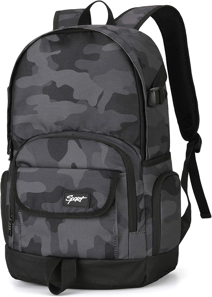 rickyh style School Backpack Travel Bag for Men & Women Lightweight College Back Pack with Laptop Compartmen