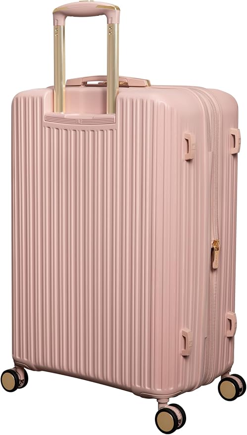 It Luggage Luxuriant 21" Hardside Carry-On 8 Wheel Expandable Spinner, Rose Sand