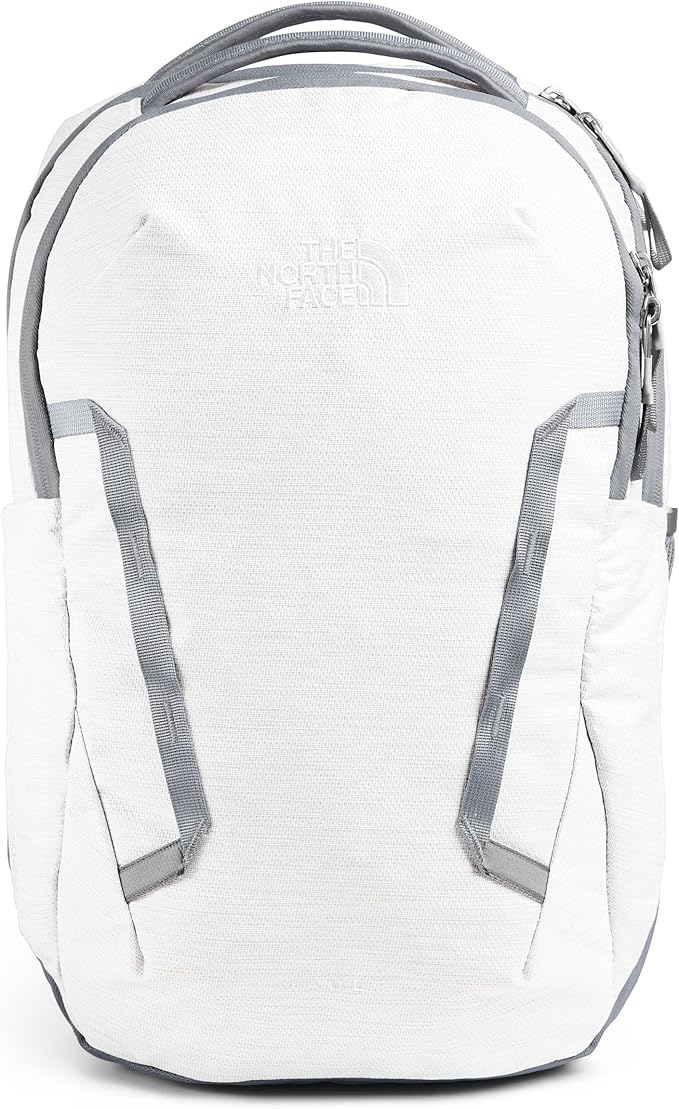 The North Face Women's Vault Everyday Laptop Backpack, TNF White Metallic Melange/Mid Grey, One Size
