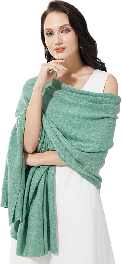 Soft Cashmere Blend Wrap Chic Scarf Stole for Women Wayfarer Travel Extra Large 87"x28"