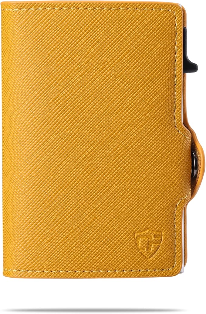 Conceal Plus Pop Up Wallet for Women – Slim Wallet for Small Purse & Crossbody Bag with Quick Card Access and RFID Blocking – Compact Card Holder (4-6 Card Capacity)
