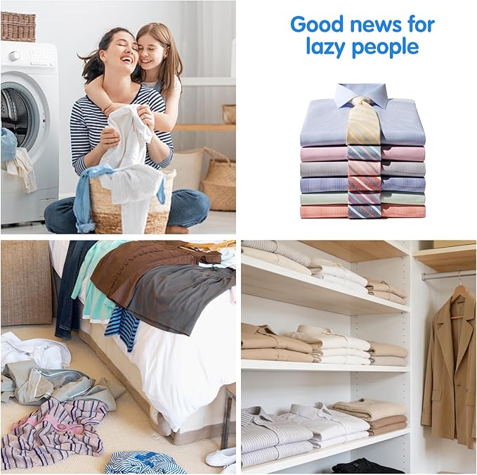 Shirt Folding Board,Small Size Clothes Folder Board Foldable Tool for Easy and Fast Folding (Blue)