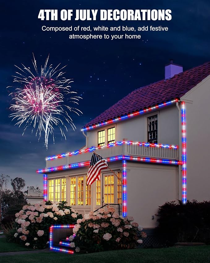 Color Changing Rope Lights Outdoor - 99ft 300 LED Outdoor String Lights with Remote, 18 Colors, Connectable, Twinkle Christmas Light for Bedroom Wedding Patio Holiday Decoration