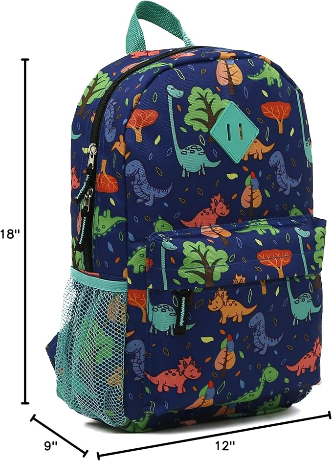 Travelers Club 5 Piece Kids' Luggage Set, Dino