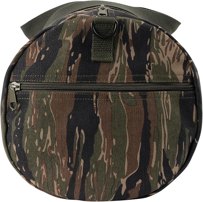 Rothco Heavy-Duty Canvas Shoulder Duffle Bag - Rugged Travel Gym Gear Equipment Bag