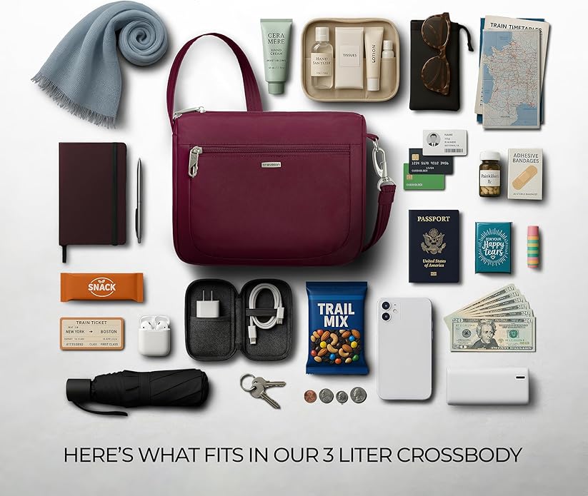 Travelon Anti-Theft Classic Small East/West Crossbody