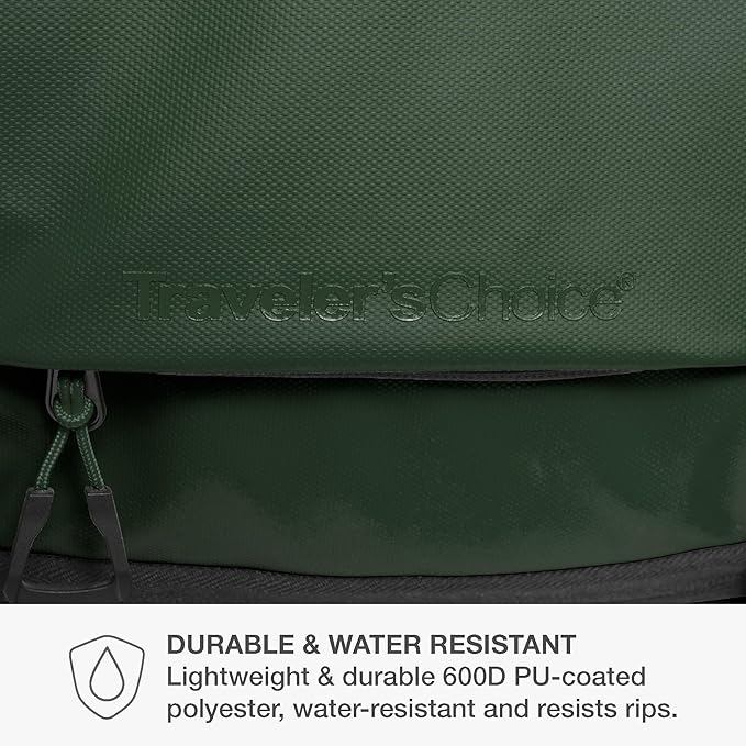 Traveler's Choice Softside Upright Wheeled Duffel Bag