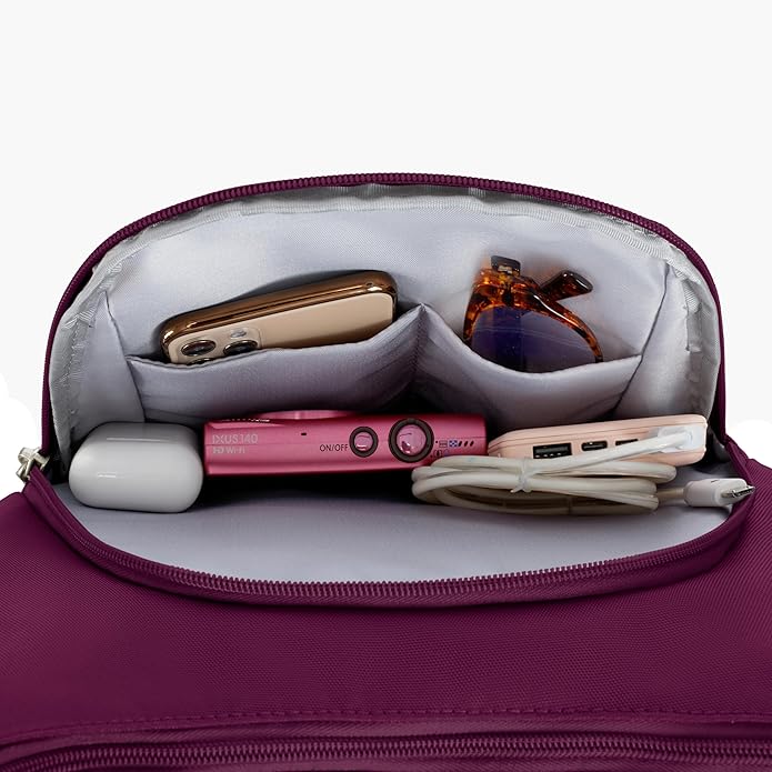 Travelon Anti-theft Classic Crossbody Bucket Bag | Anti-theft