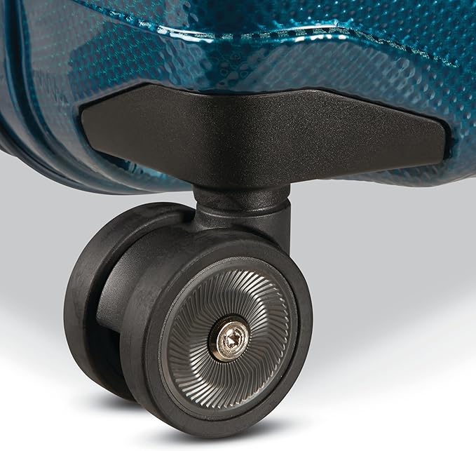 Samsonite Proxis X-Large Hardside Luggage with Dual Spinner Wheels - Innovative Roxkin™ Lightweight Shell With Ultimate Durability- Includes TSA Lock, Ergonomic Telescoping Handle - Petrol Blue