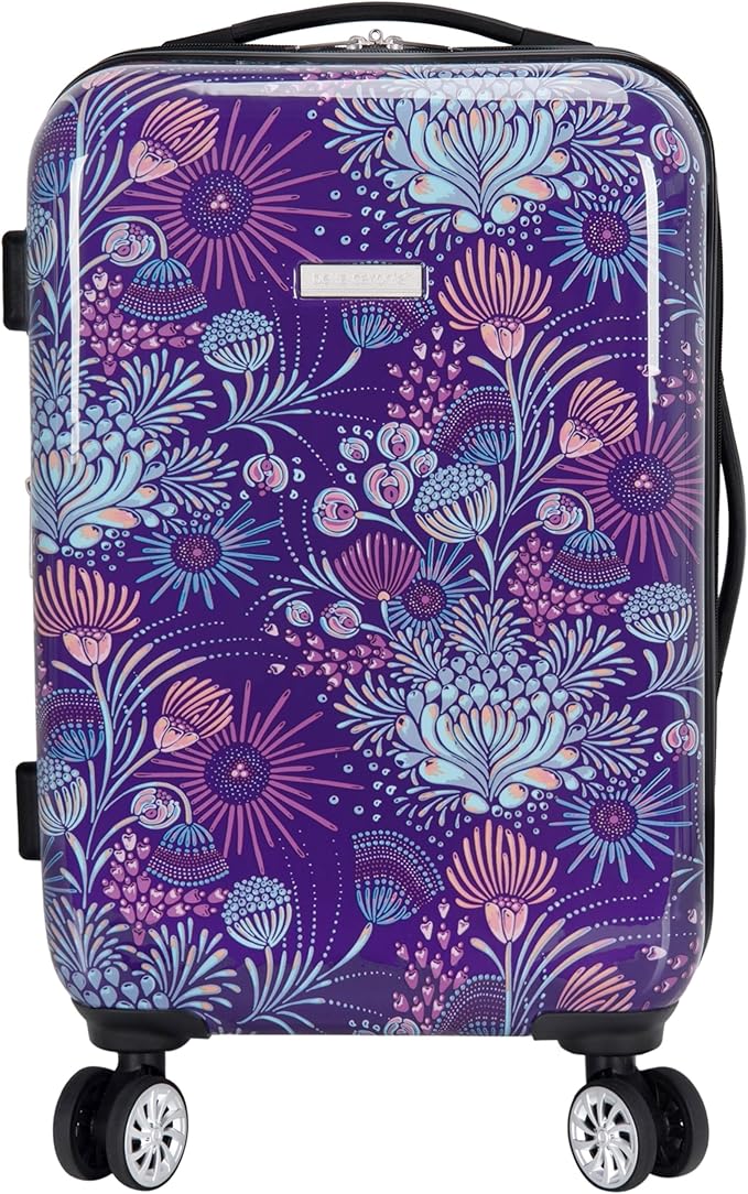 Travelers Club Unisex Bella Caronia Deluxe 20", 3 Piece, or 7 Piece Luggage & Travel Accessories Set Jardin