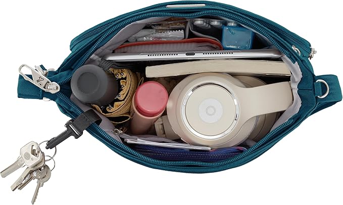 Travelon Anti-Theft Classic North/South Crossbody Bag