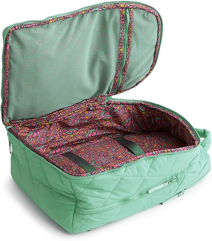 Vera Bradley Women's Featherweight Westover Hybrid Backpack, Beryl Green, One Size