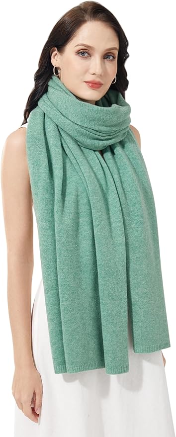 Soft Cashmere Blend Wrap Chic Scarf Stole for Women Wayfarer Travel Extra Large 87"x28"
