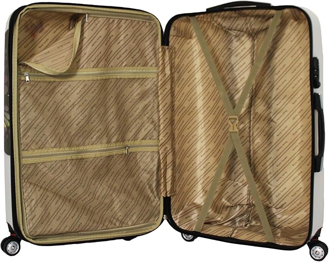 World Traveler Butterfly Luggage, 4-Piece Set