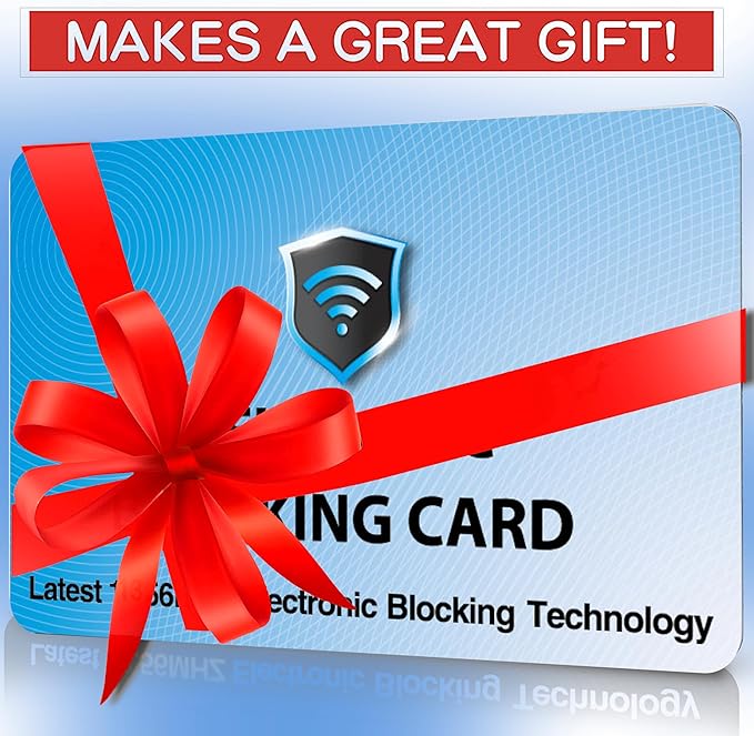 SaiTech IT RFID Blocking Cards Protect Your Entire Wallet, Purse, and Cards from NFC Contactless Theft Wallet for Men & Women - Sky Blue (5 Pcs Sky Blue)