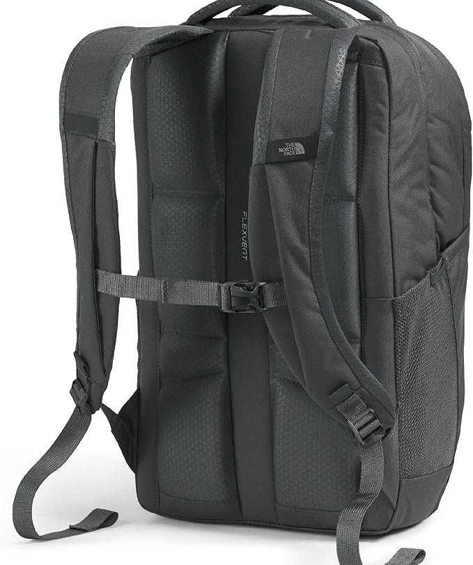 The North Face Vault Everyday Laptop Backpack - Commuter Travel Bag, Water-Repellent Finish, Spacious Compartment, Anthracite Grey, One Size