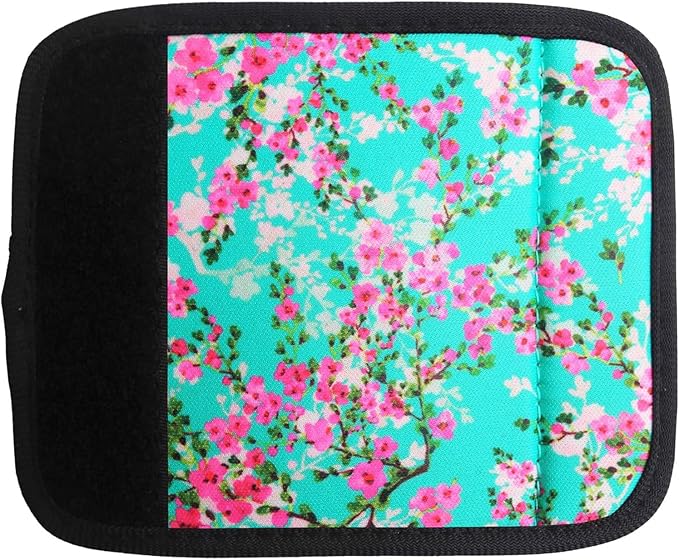 5 Pack Neoprene Luggage Handle Wraps for Suitcase Travel Luggage Tags/Identifiers/Marker/Grips