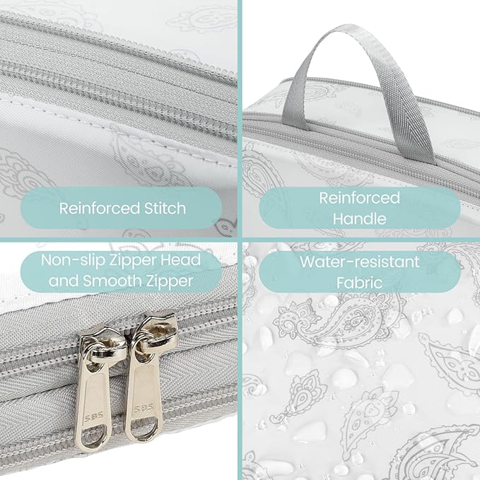 Cambond Compression Packing Cubes for Travel - Lightweight Expandable Travel Bags Luggage Organizers Travel Essentials Compression Cubes for Travel Space Saver for Carry on Suitcases Organizer