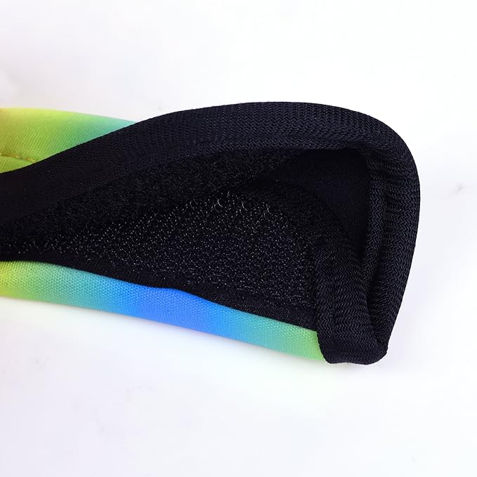 Cosmos 2 Pcs Fade in Color Comfort Neoprene Handle Wraps/Grip/Identifier for Travel Bag Luggage Suitcase