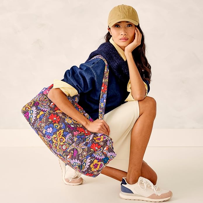 Vera Bradley Women's Premium Cotton Original Duffel Bag