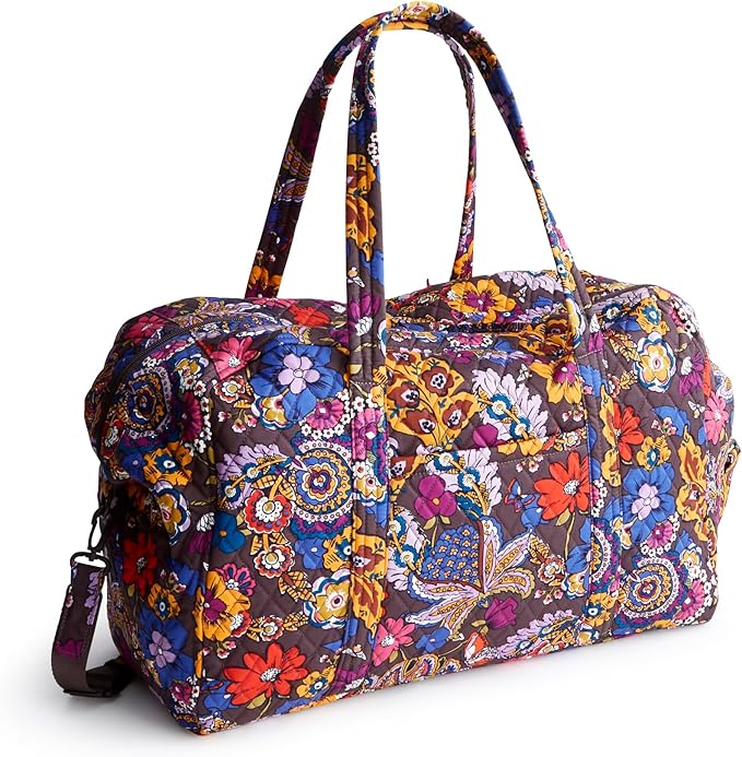 Vera Bradley Women's Cotton Large Miramar Weekender
