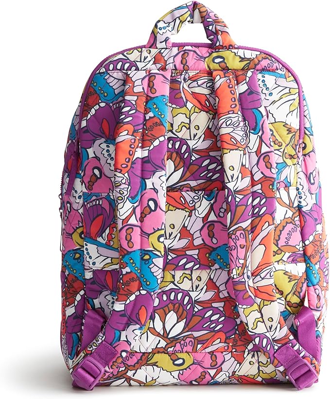 Vera Bradley Women's Featherweight Westover Hybrid Backpack, Flutter, One Size
